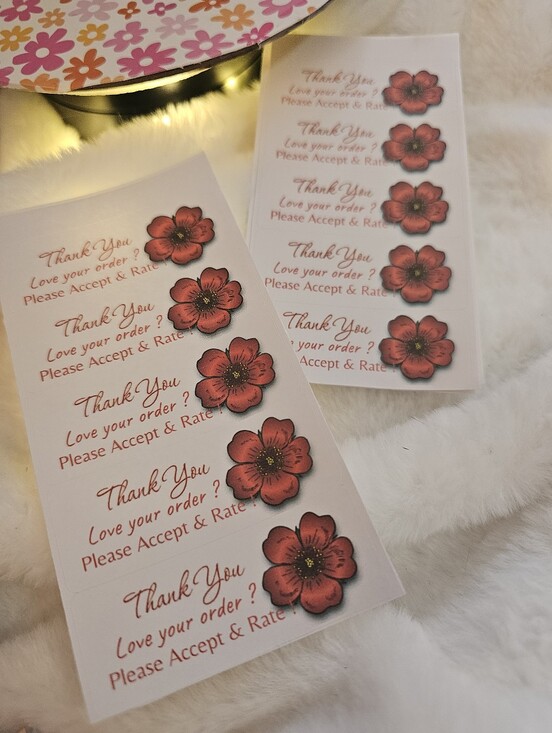 Other - 60 Ct Rate Stickers